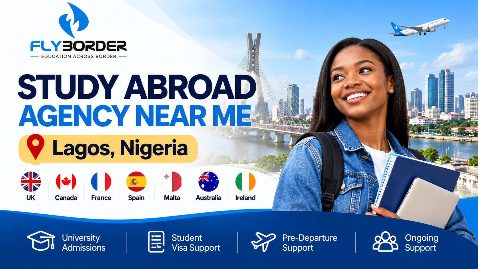 Study Abroad Agency Near Me in Lagos Nigeria - Flyborder
